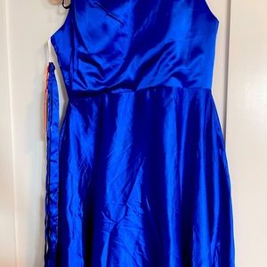 Gorgeous royal blue dress